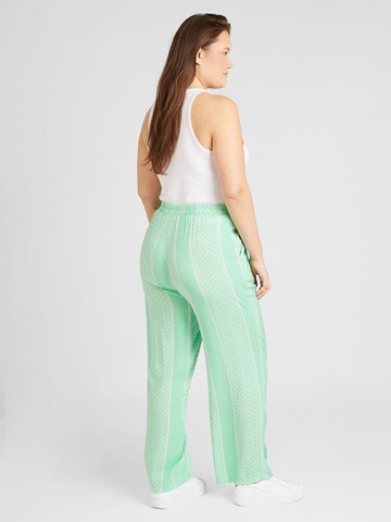 Wide Leg Pantalon 'Marrakesh' ONLY Carmakoma en vert