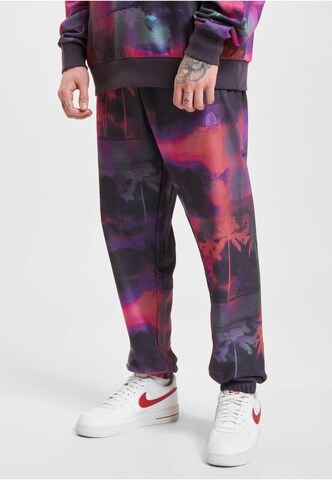 Just Rhyse Regular Sporthose 'Just Rhyse Tropical Ilussion' in Schwarz