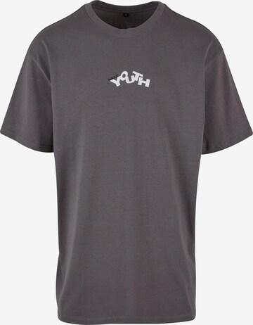 Lost Youth T-shirt i grå: framsida