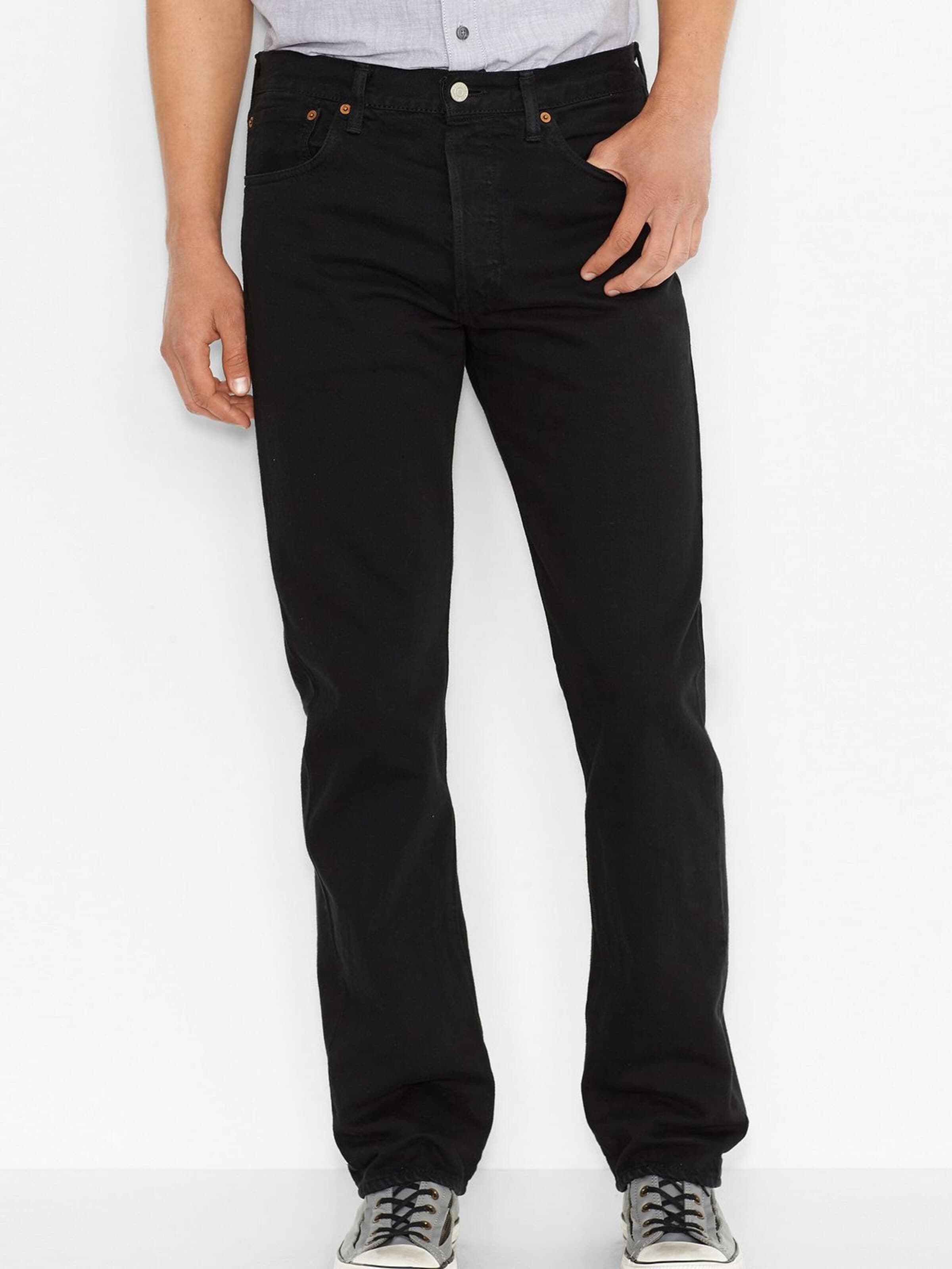 LEVI'S ® Regular Jeans '501' in Black: front