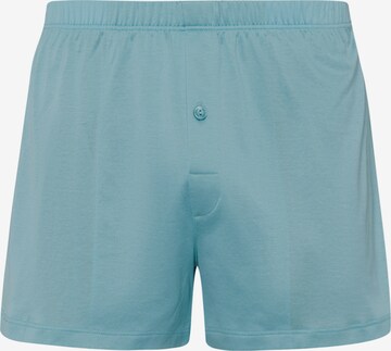 Hanro Boxer shorts 'Cotton Sport' in Blue: front