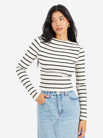 BRAVE SOUL Shirt in Wit: voorkant