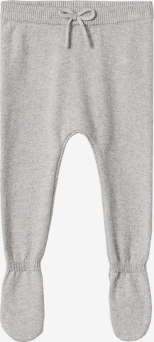 MANGO KIDS Tapered Pants 'MARSELLA' in Grey: front