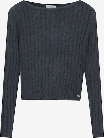 Pull&Bear Sweater in Grey: front