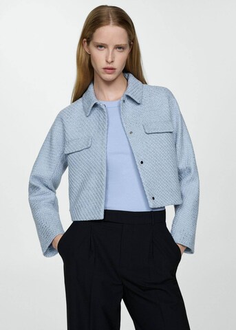 MANGO Between-Season Jacket 'Napoles' in Blue: front