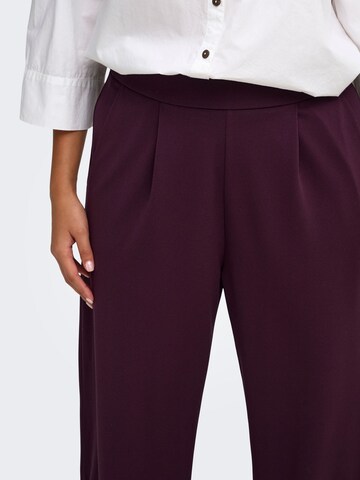 ONLY Carmakoma Regular Broek 'CARSTILLA' in Rood