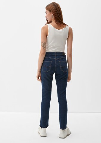 Coupe slim Jean 'Catie' QS en bleu