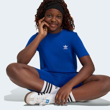T-Shirt 'Trefoil Essentials' ADIDAS ORIGINALS en bleu