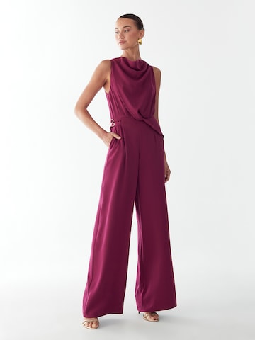 BWLDR Комбинезон 'DALIA ' в Лиловый: спереди