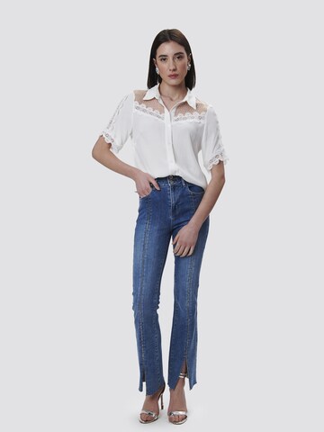 Chemisier Influencer en blanc