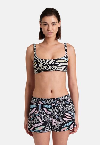 Shorts de bain 'WATER PRINTS' ARENA en noir : devant