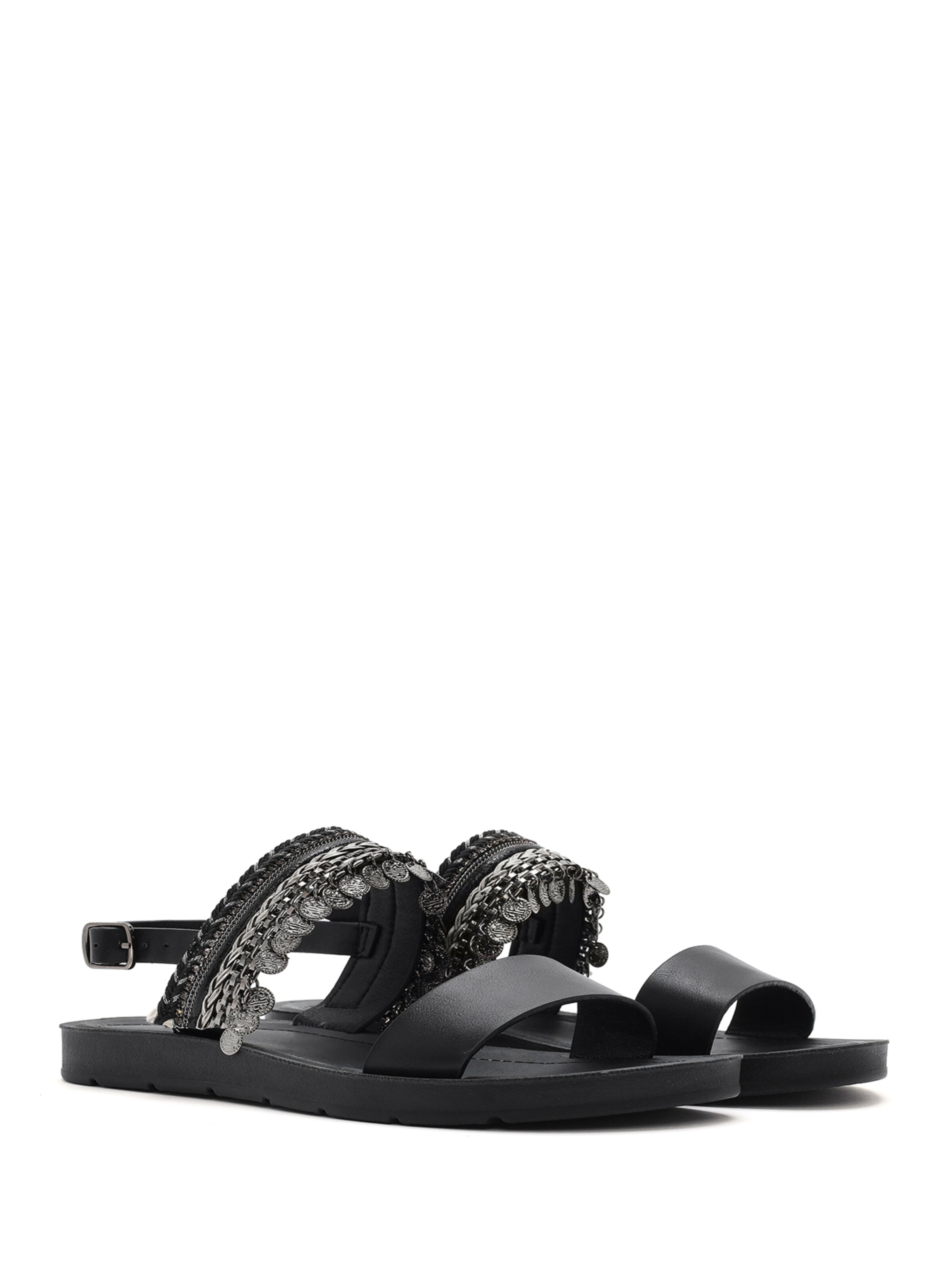 Derimod Sandale in Schwarz