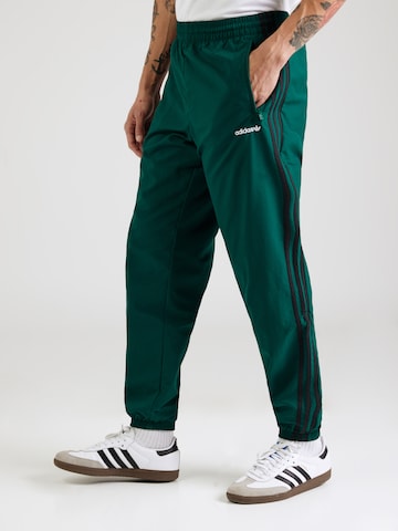 ADIDAS ORIGINALS Ozke Hlače | zelena barva: sprednja stran