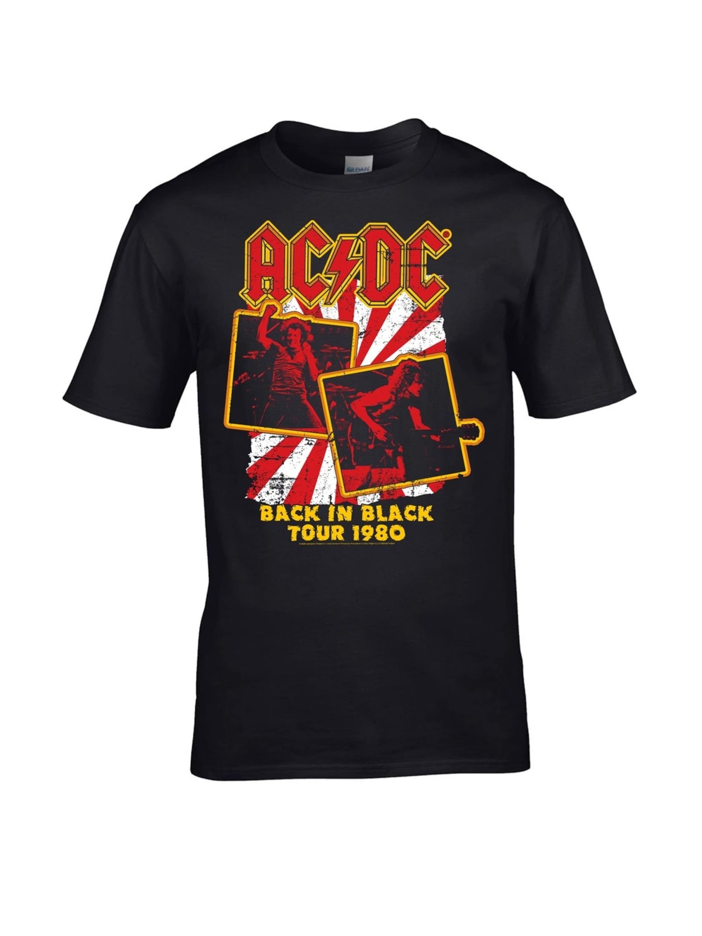 AC/DC Shirt in Black: front