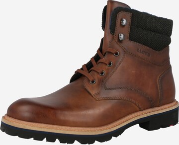 LLOYD Lace-Up Boots 'FERNANDO' in Brown: front