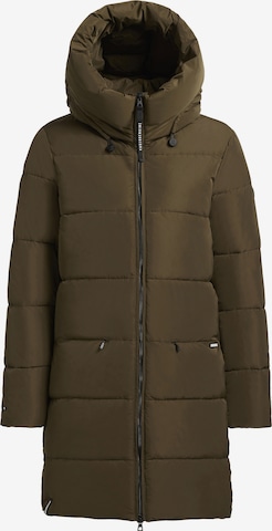 khujo Mantel 'Phia' in Grün: Vorderseite