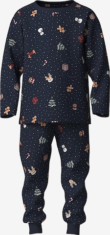 NAME IT Pajamas 'NMNVISMAS' in Blue: front