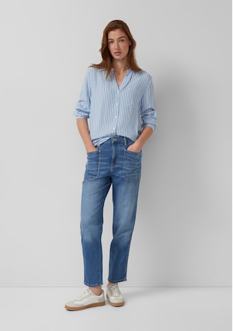 Effilé Jean ' MOM FIT ' s.Oliver en bleu : devant