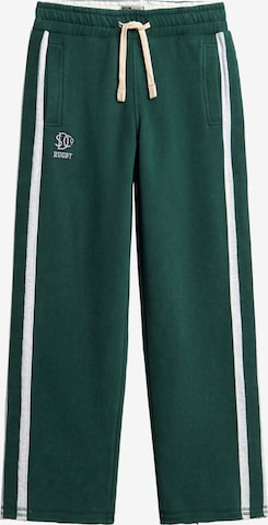 Superdry & Co Pants 'Athletic Fives' in Green: front