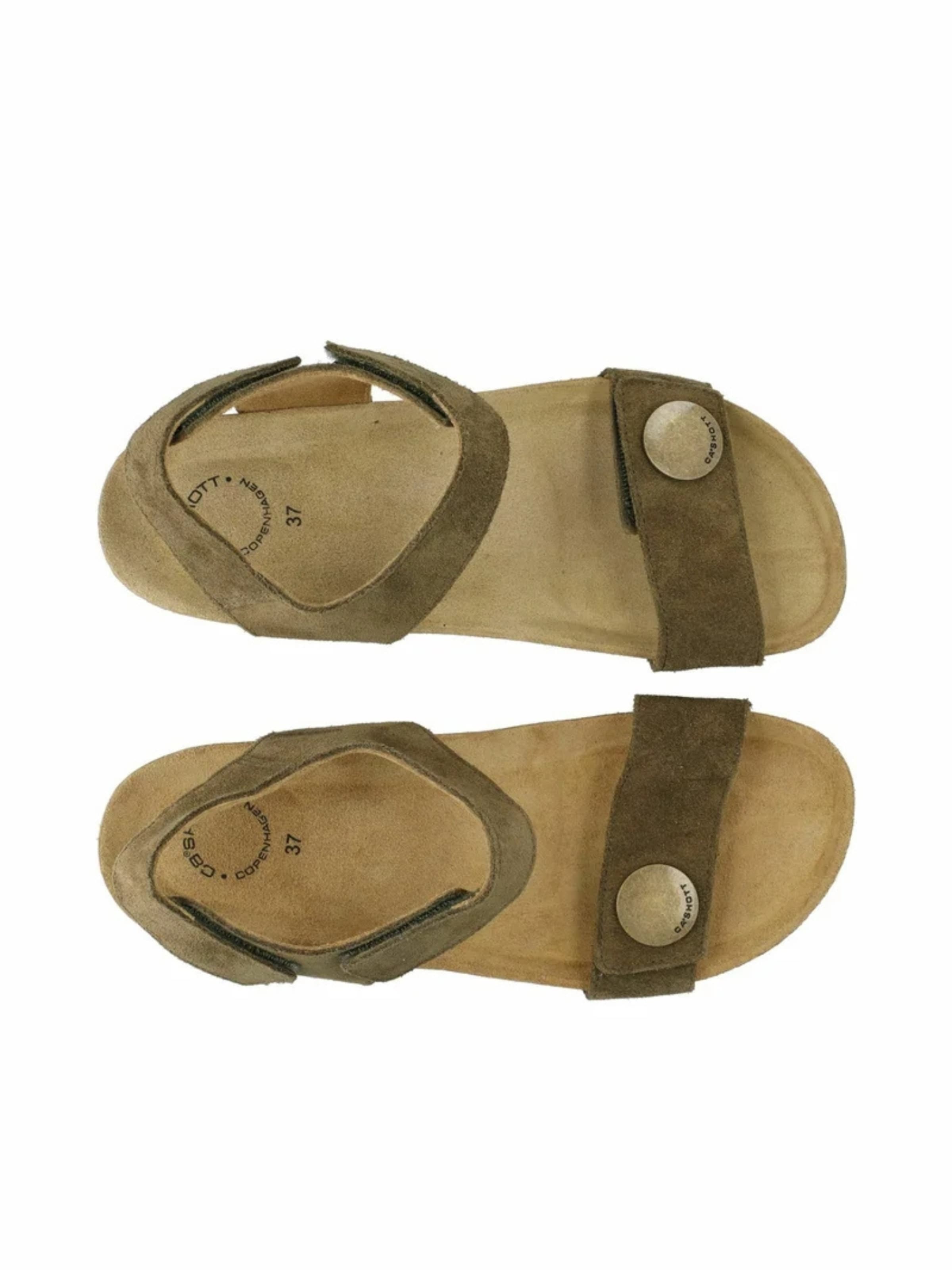 Ca'Shott Sandály 'Mette' – zelená