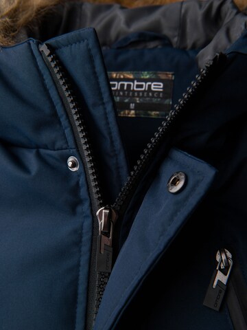 Ombre Winter jacket in Blue