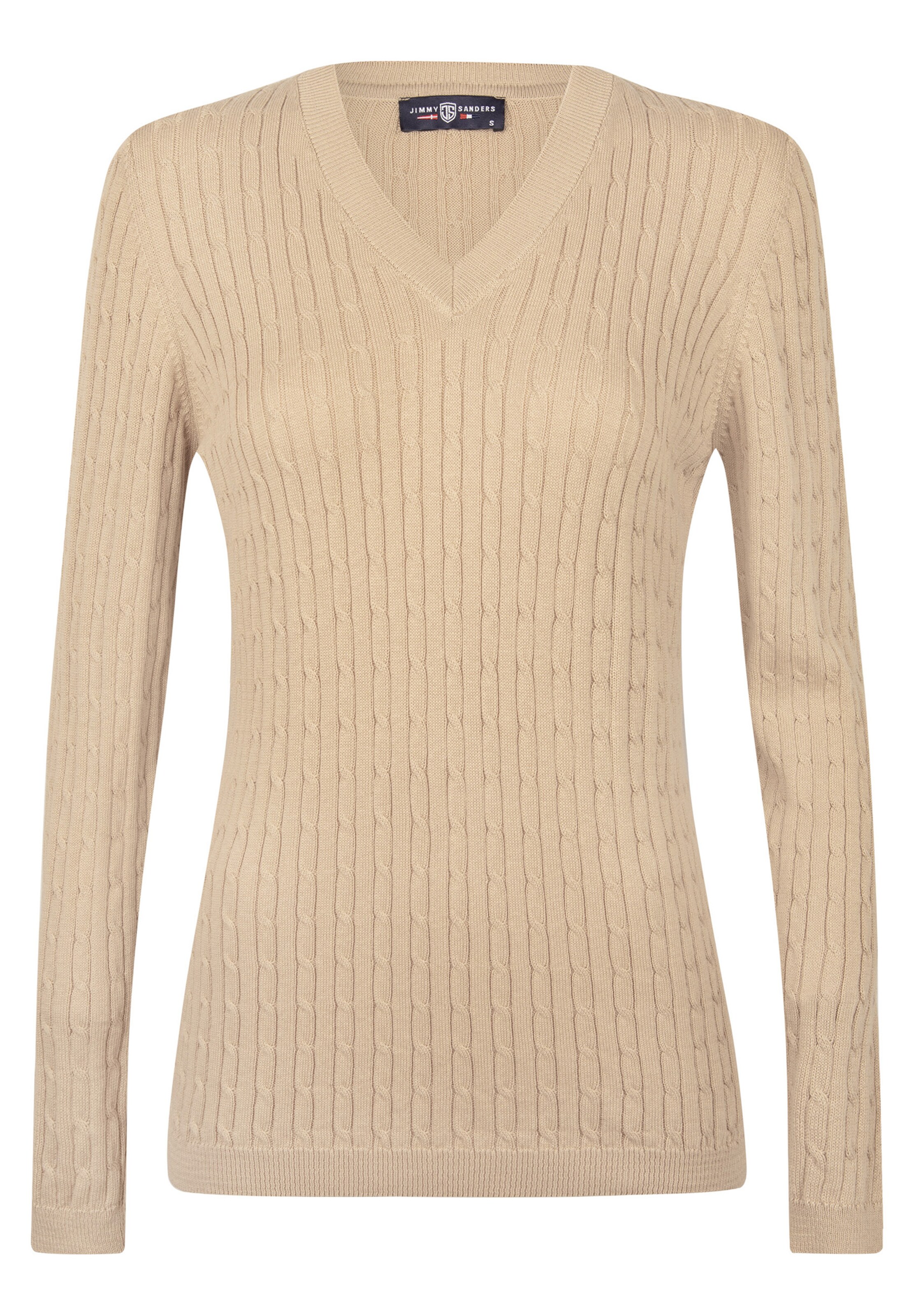 Pull-over Jimmy Sanders en gris : devant