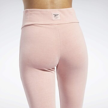 Reebok Skinny Sporthose 'Classics' in Pink