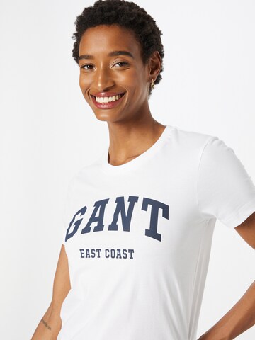 GANT T-Shirt in Weiß