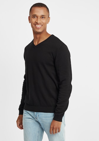 !Solid Sweater 'Alegre' in Black: front