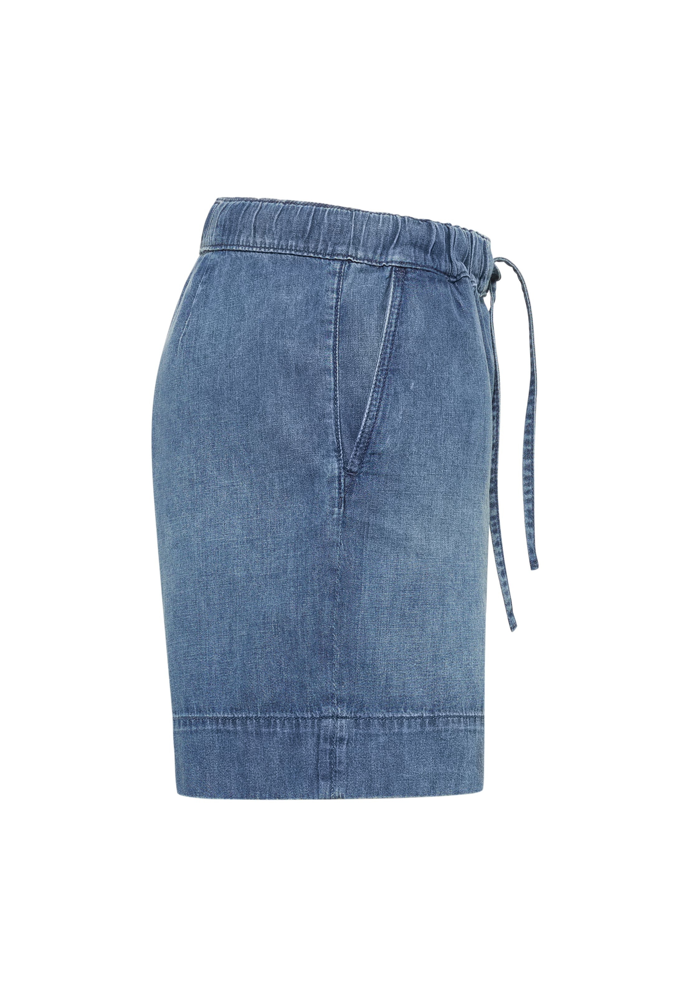 MUSTANG Regular Jeans 'Jodie Drawstring ULW ' in Blau