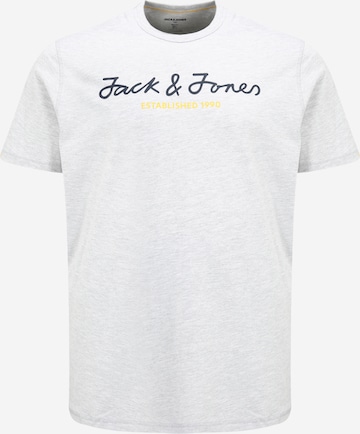 Jack & Jones Plus T-Shirt 'BERG' in Grau: predná strana