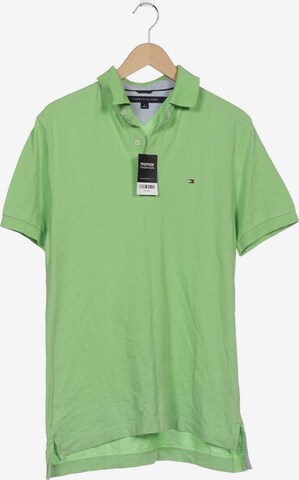 TOMMY HILFIGER Poloshirt M in Grün: predná strana