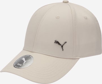 PUMA Keps 'ESS' i vit: framsida