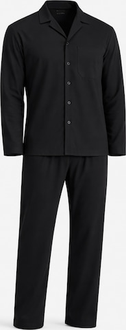 PANTONECLO - Pijama largo 'Pantoneclo Men’s Nightwear Set' en negro: frente