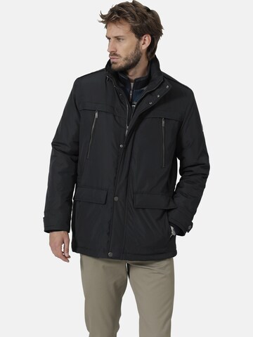Parka d’hiver ' Peliano ' BABISTA en bleu : devant