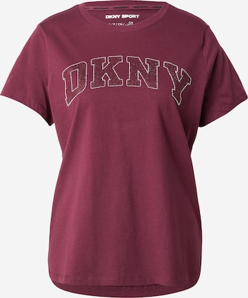 DKNY Performance Funkčné tričko - Červená: predná strana