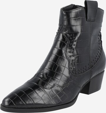 GLAMOROUS - Botas de tobillo en negro: frente