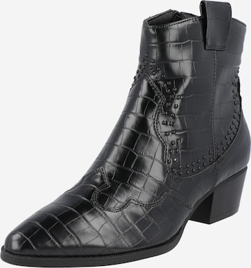 GLAMOROUS Kotníkové boty – černá: přední strana