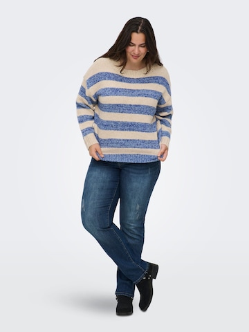 Pull-over 'CARDundee' ONLY Carmakoma en beige