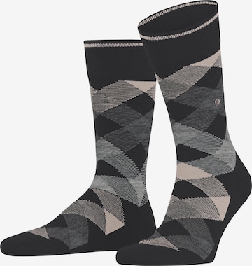 BURLINGTON Socks 'Newcastle' in Black: front