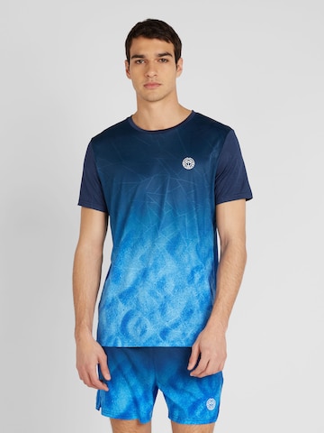 BIDI BADU - Camiseta funcional 'Beach Spirit' en azul: frente