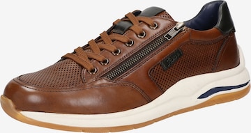 SIOUX Sneakers laag ' Turibio-710-J ' in Bruin: voorkant