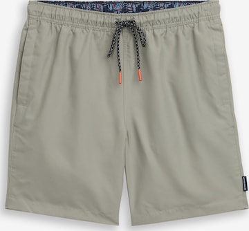 TOM TAILOR Badeshorts in Grün: Vorderseite
