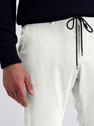 PIERRE CARDIN Tapered Trousers 'Confolens' in Beige