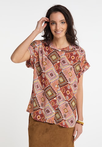 usha FESTIVAL Blouse in Rood: voorkant