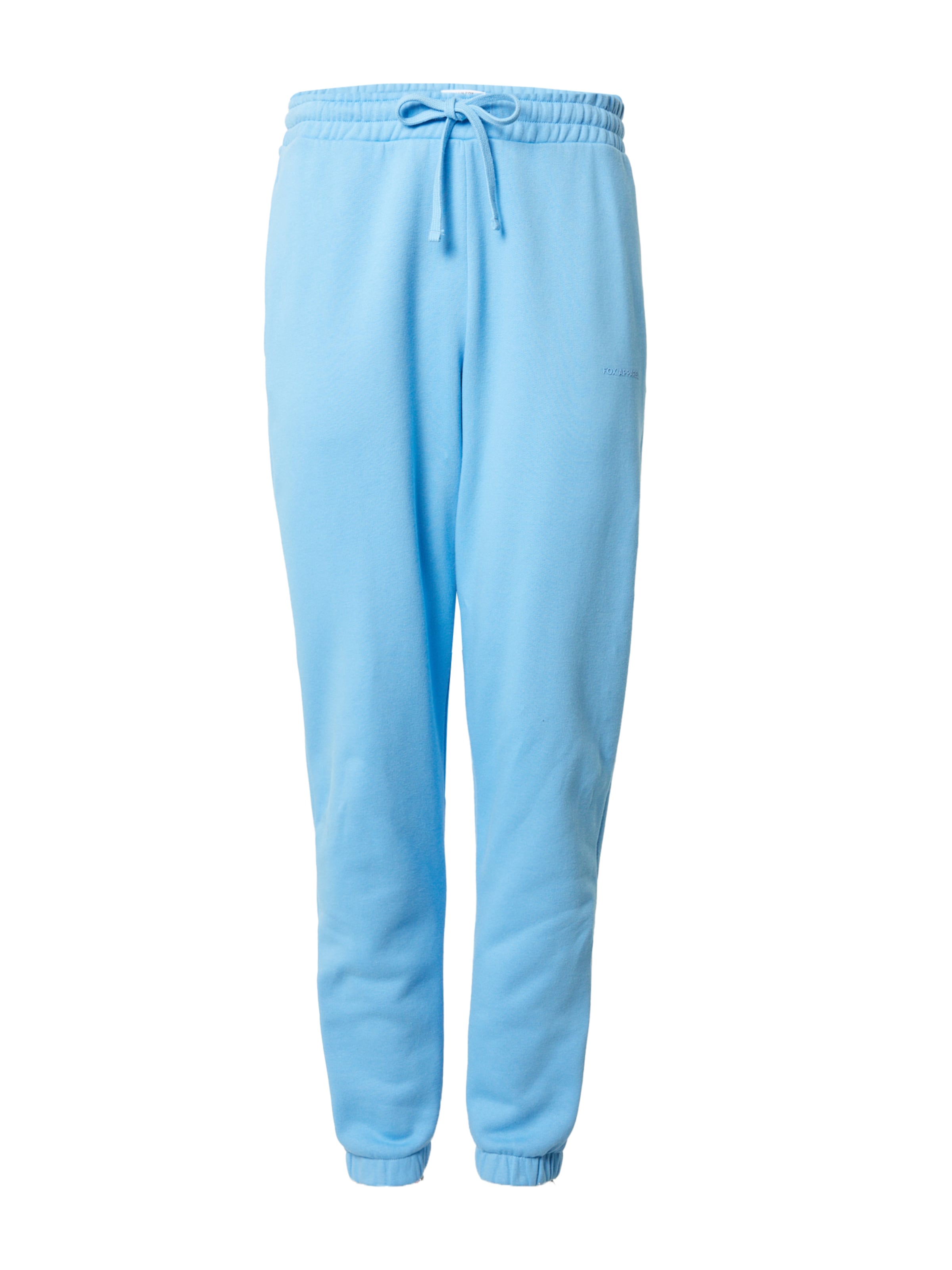 DAN FOX APPAREL Alt kitsenev Püksid 'Constantin', värv sinine: eest vaates