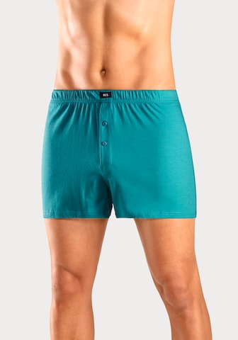 H.I.S - Calzoncillo boxer en azul: frente