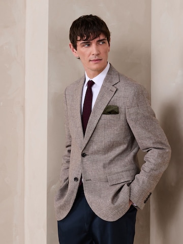 Coupe regular Veste de costume Next en marron