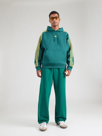 ADIDAS ORIGINALS - Loosefit Calças 'Trefoil Essentials' em verde