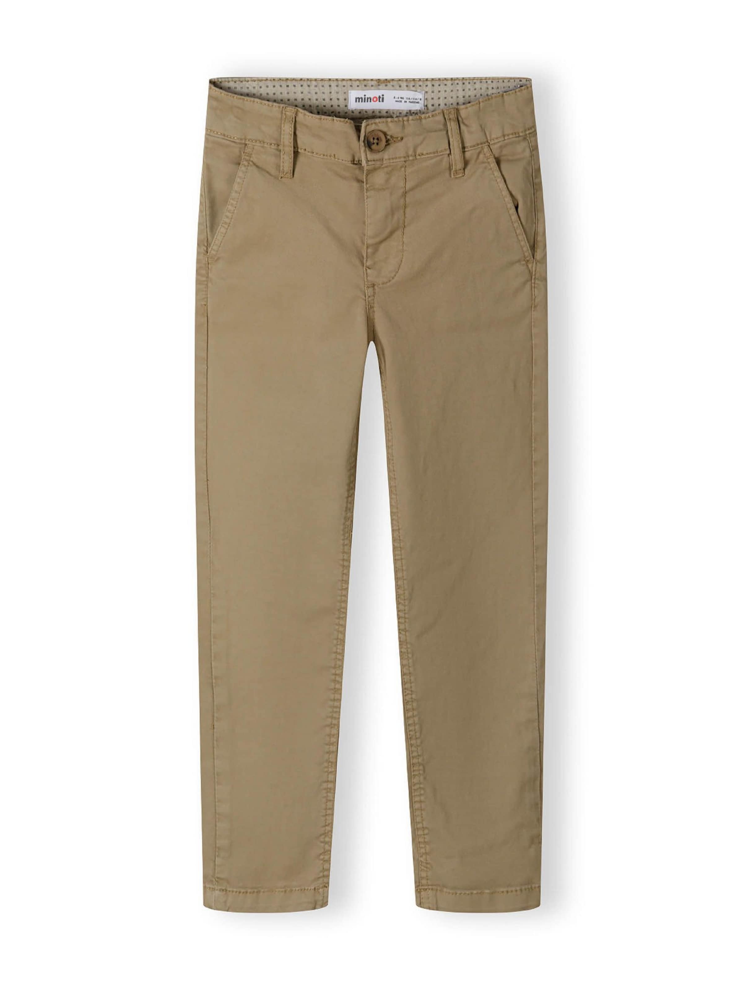 MINOTI Regular Broek in Beige: voorkant